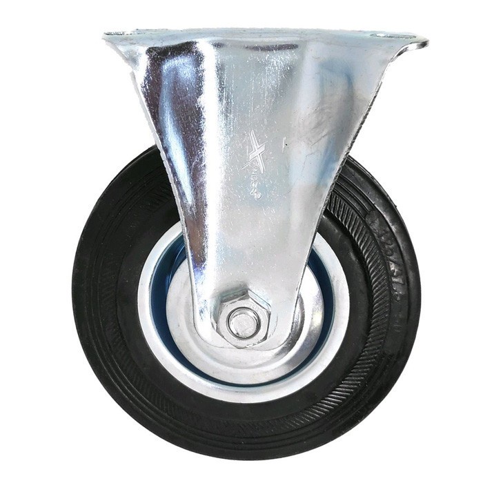 Jual Caster Roda Karet Mati 5 Inch Troli/Trolley Gerobak Etalase ...