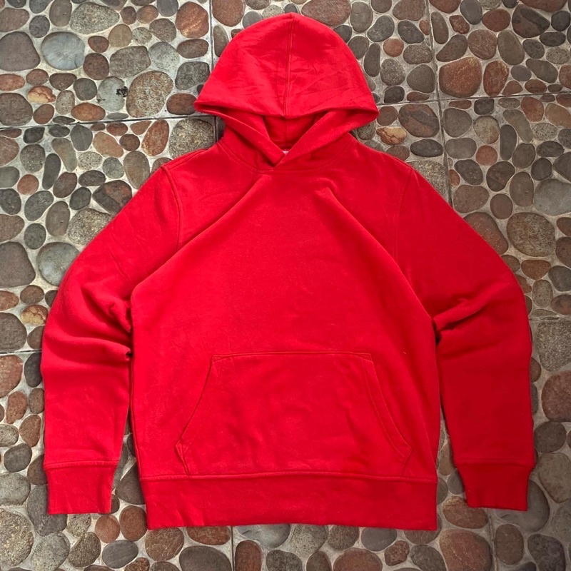 HOODIE BLANK GAP Y2k RED
