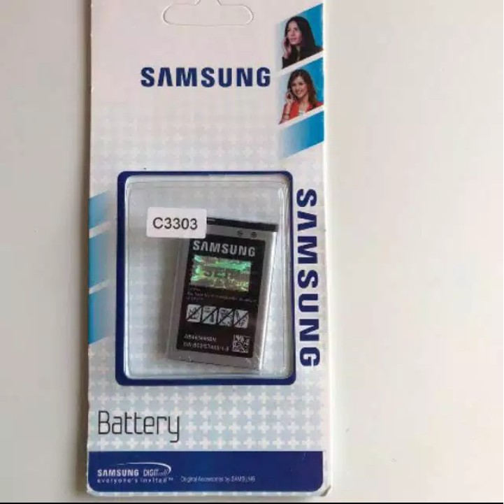 (P) Baterai Batre Battery Original Samsung C3303 / X208 / AB553446BU / Samsung galaxy Champ / C140 C3303 C3300 E1272 E250