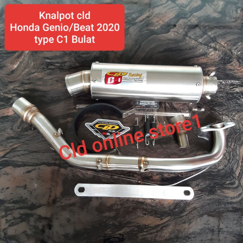 Knalpot cld Honda Genio/Beat 2020 type C1