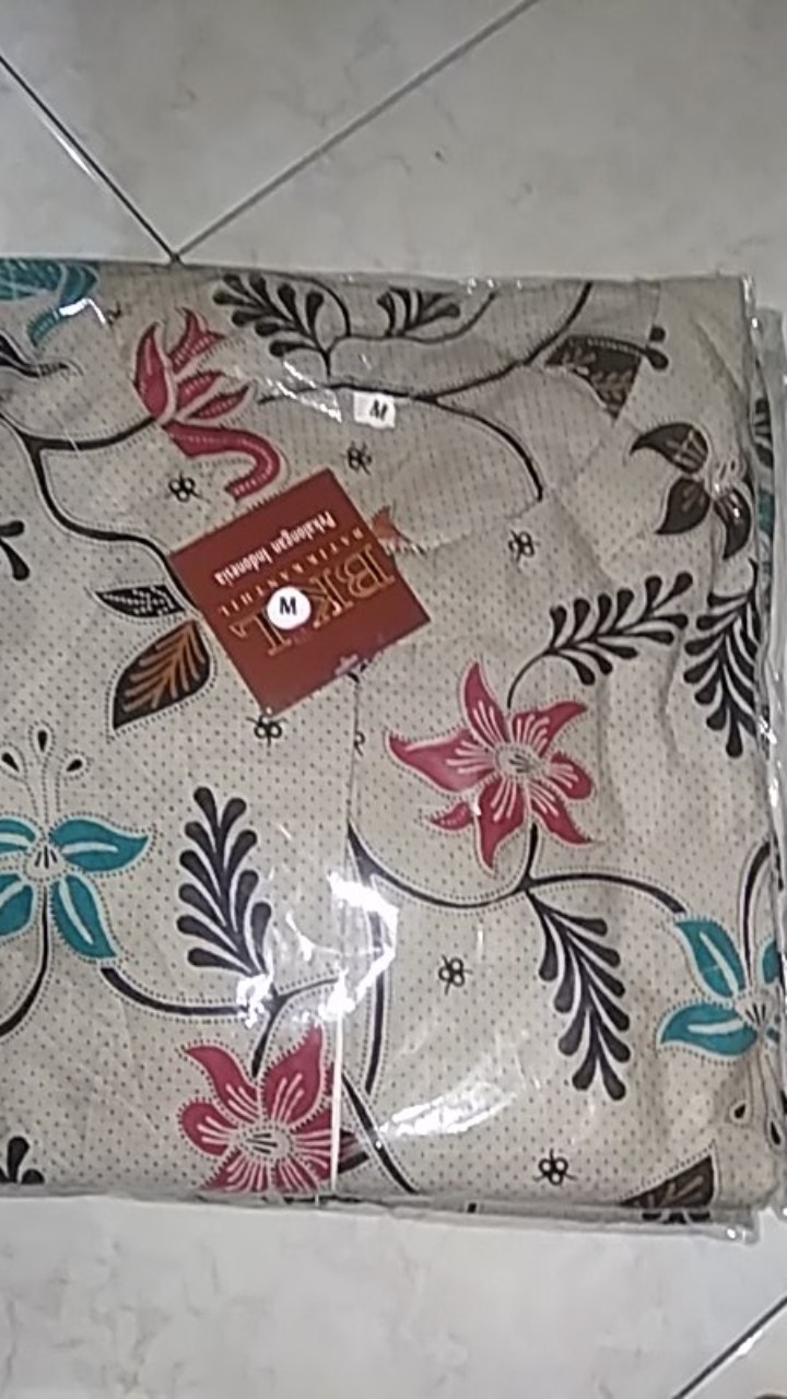 Baju Batik Wanita Modern Monalisa Genes M,l,xl Asli Pekalongan