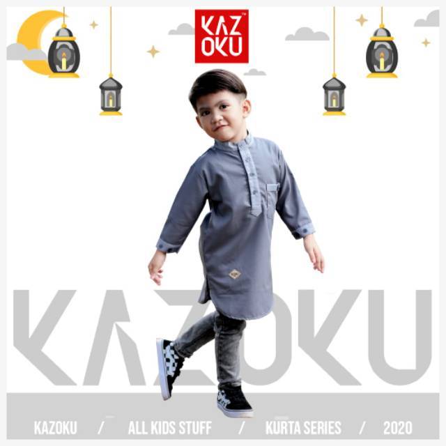 KURTA ANAK/BAJU KOKO ANAK by KAZOKU