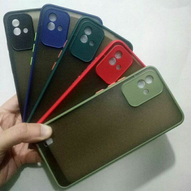 REALME Narzo 50i Case Softcase Frosted Matte Hardcase Casing Realme Narzo 50i