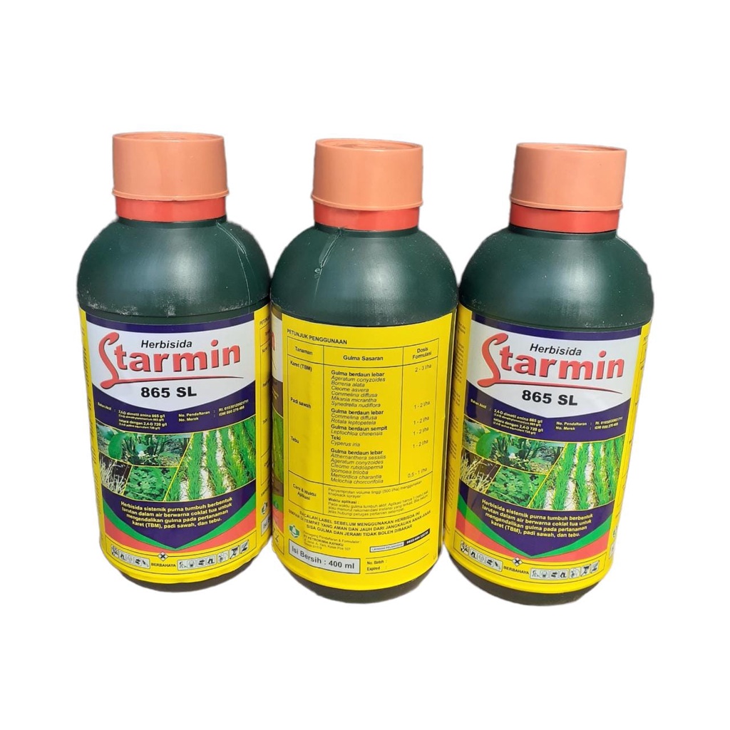 Herbisida Starmin 865 SL Ukuran 400ml