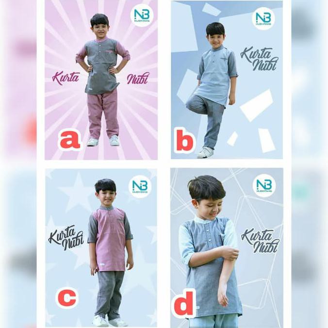 baju koko anak termurah Setelan muslim anak laki-laki/Set baju koko anak Kurta Nubi-sz Junior ready