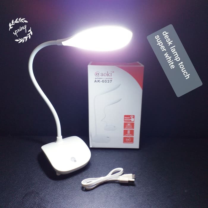 Lampu Belajar Touch Dimmer Smart AK-6037 AOKI/Desk Lamp Sentuh Pintar