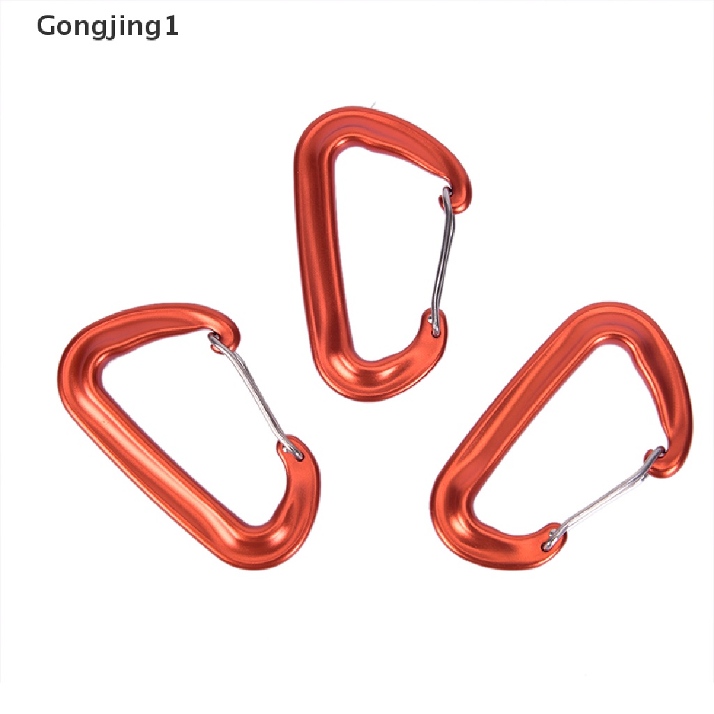 Gongjing1 7075 Carabiner 12KN Bahan Aluminum Untuk Panjat Tebing Hammock Balance