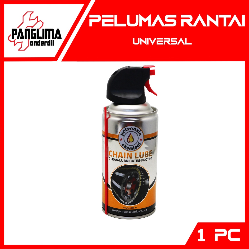 Petroasia Pelumas Rantai 300 Ml-300ml Chain-Lube Heavy Duty Merk Petro asia