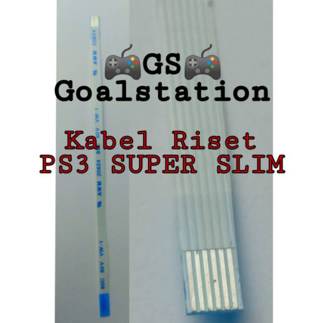 KABEL RISET / KABLE POWER  FLAXIBLE PS3 SUPER SLIM / FLAXIBLE PIN 6 PS3