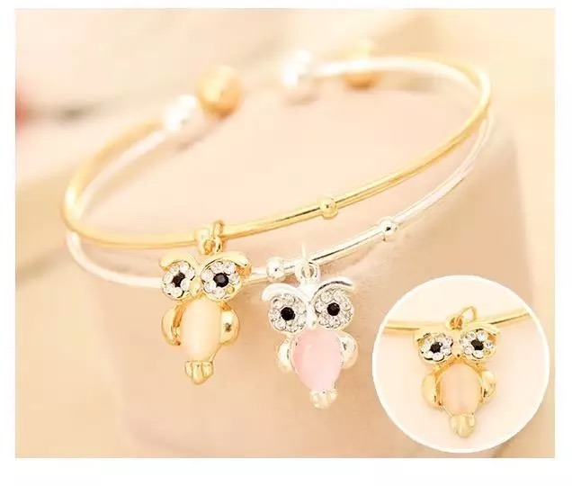 MORYMOSHI G15 Gelang Bangle Owl Fashion Korea Wanita