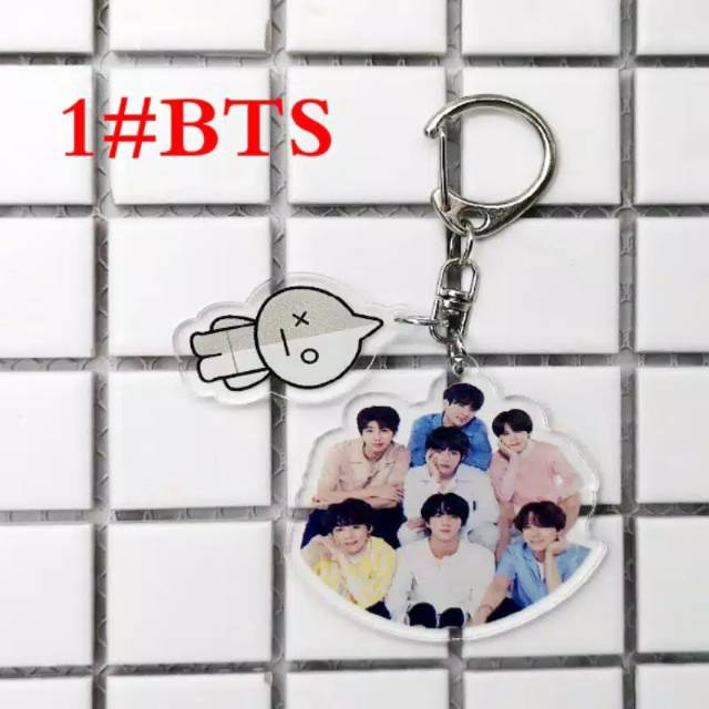 BTS KEYCHAIN + BT21 member