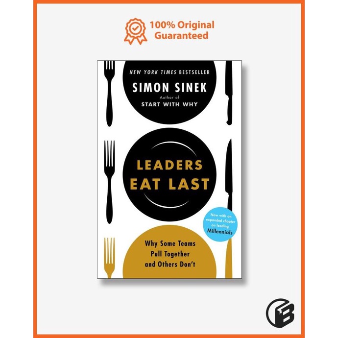 

Promo Buku Import Leaders Eat Last By Simon Sinek (Original Paperback)