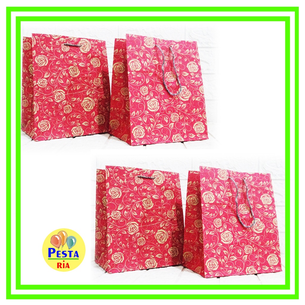 

(1Pcs) Paperbag Motif Batik, paperbag ulangtahun, paperbag bingkisan pesta