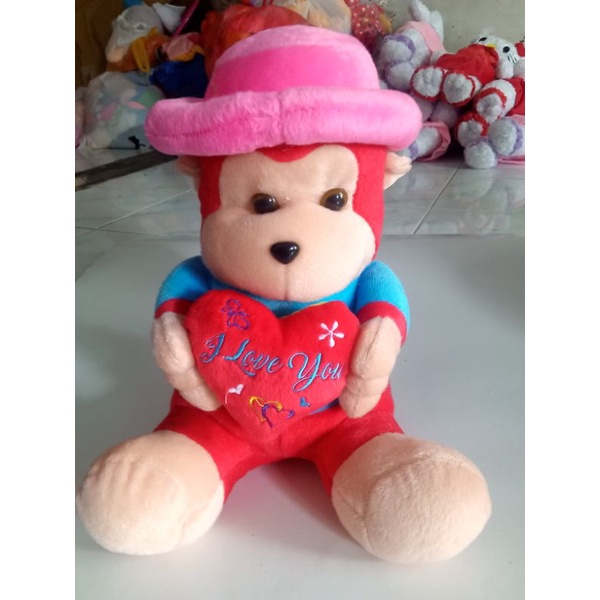 SNI BONEKA MONYET 55 cm  BABY MILO untuk kado ulang tahun anak pacar teman laki perempuan pria wanita cowok cewek   gemes import ori premium original JUMBO BESAR MINI KECIL  everly.id everlyid gemoy lucu