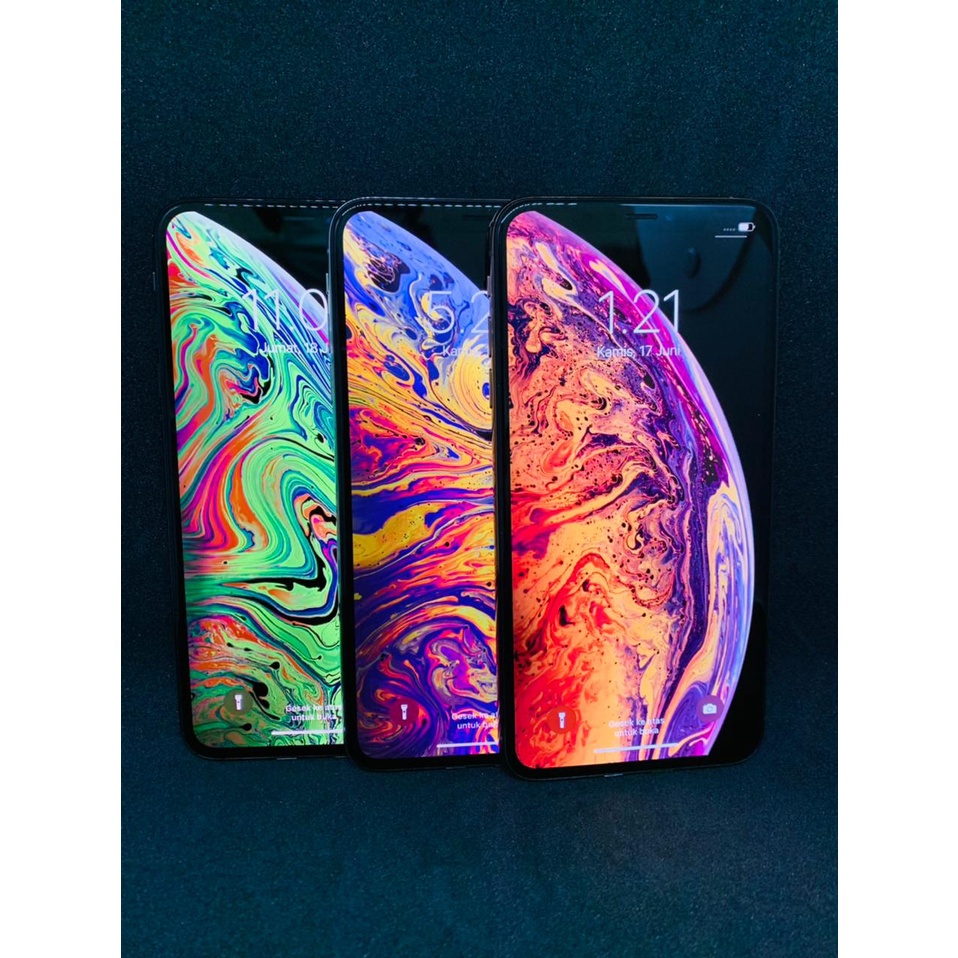 Apple iPhone XS Max 512GB Gray Silver Gold Second Original Fullset-1