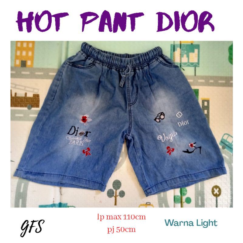 HOT PANTS JEANS | Celana Pendek jumbo lp 110cm