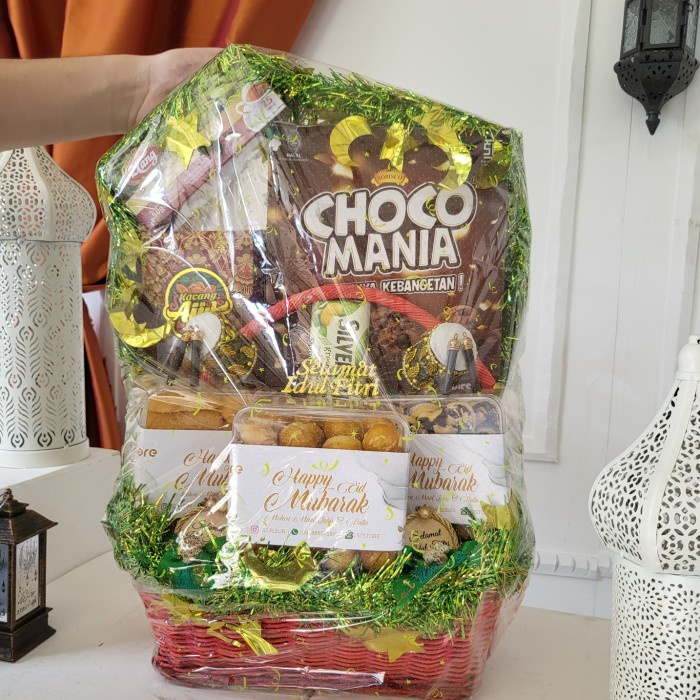 

Paket box hampers lebaran parcel idul fitri ramadhan kue kering 131