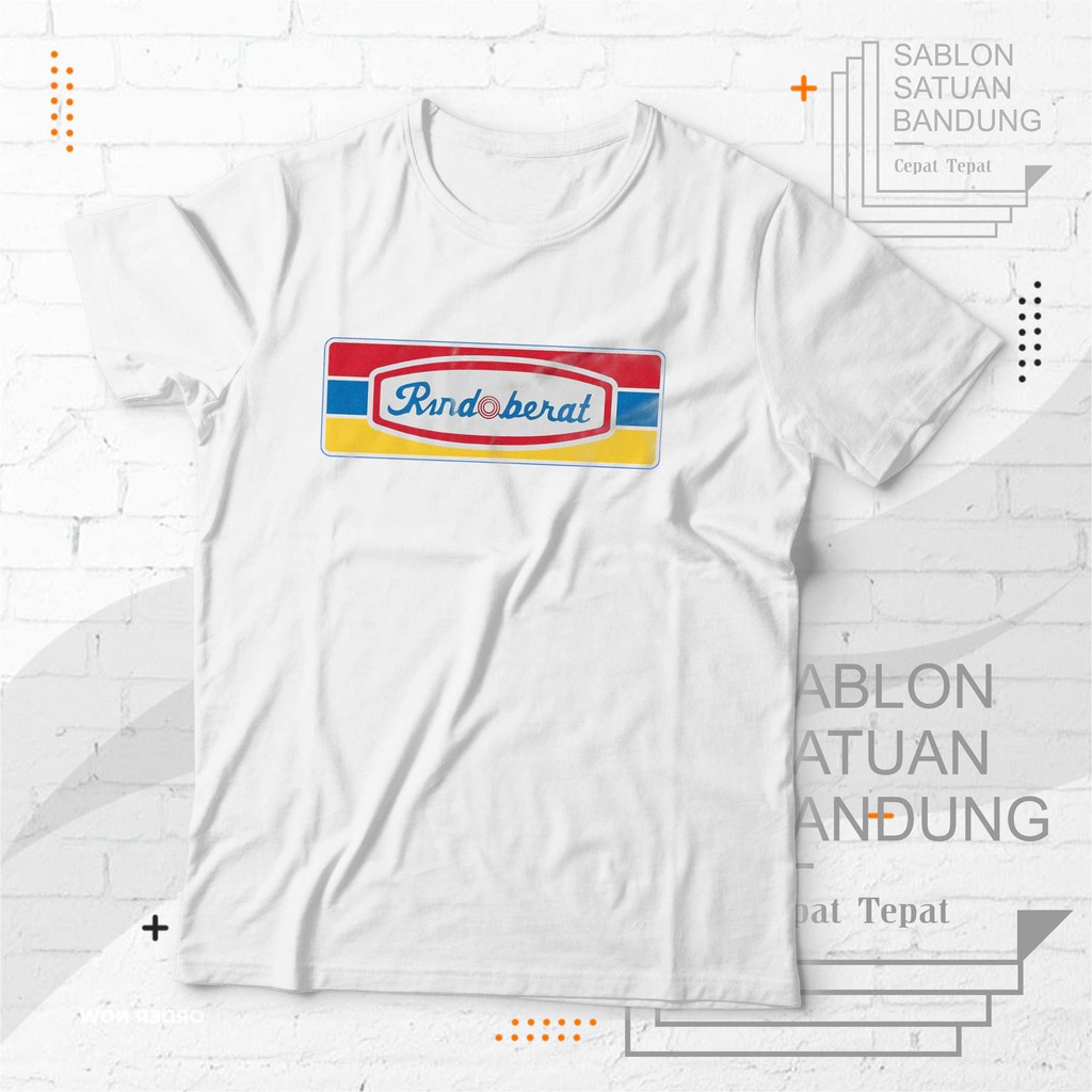Kaos Pria Wanita Distro Plesetan Logo Indomart Alfamart