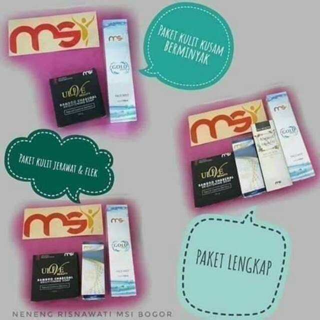Paket produk Msi ,, Herbal Alami no mercury