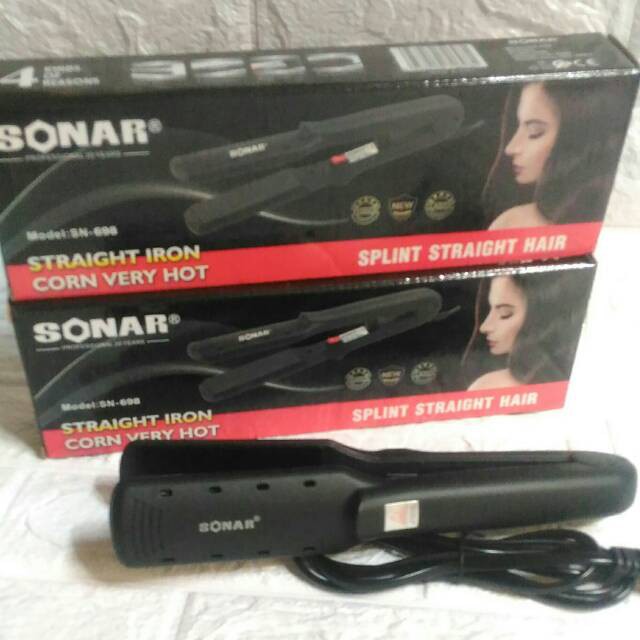 Catokan Pelurus Rambut Sonar SN 698 DIJAMIN 100% ORIGINAL YA