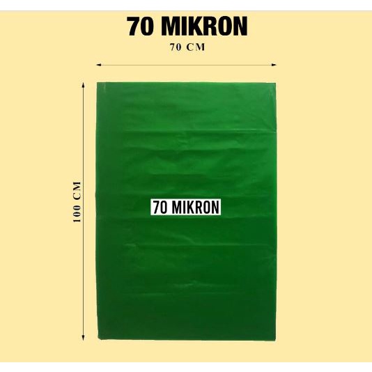 Plastik Silase Fermentasi Pakan Ternak - SANGAT TEBAL (70 Mikron) 10 biji