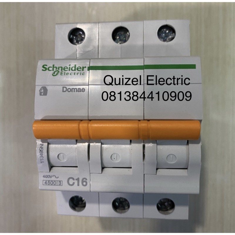 MCB 16A 3P Domae Schneider