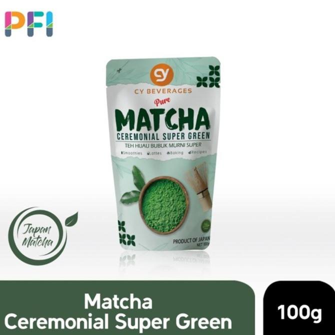 

[ COD ] CY Pure Matcha Ceremonial Super Green 100g OBRAL Kode 287