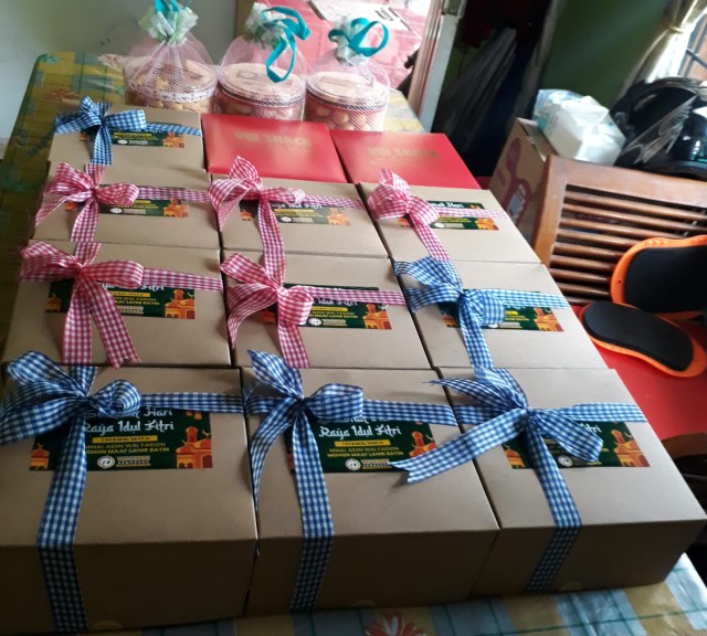 (min. Order 50) Paper Box Dus Kue Cake Kue Tart Bakery Kotak Makan B27k4 Laminasi 20x20x10