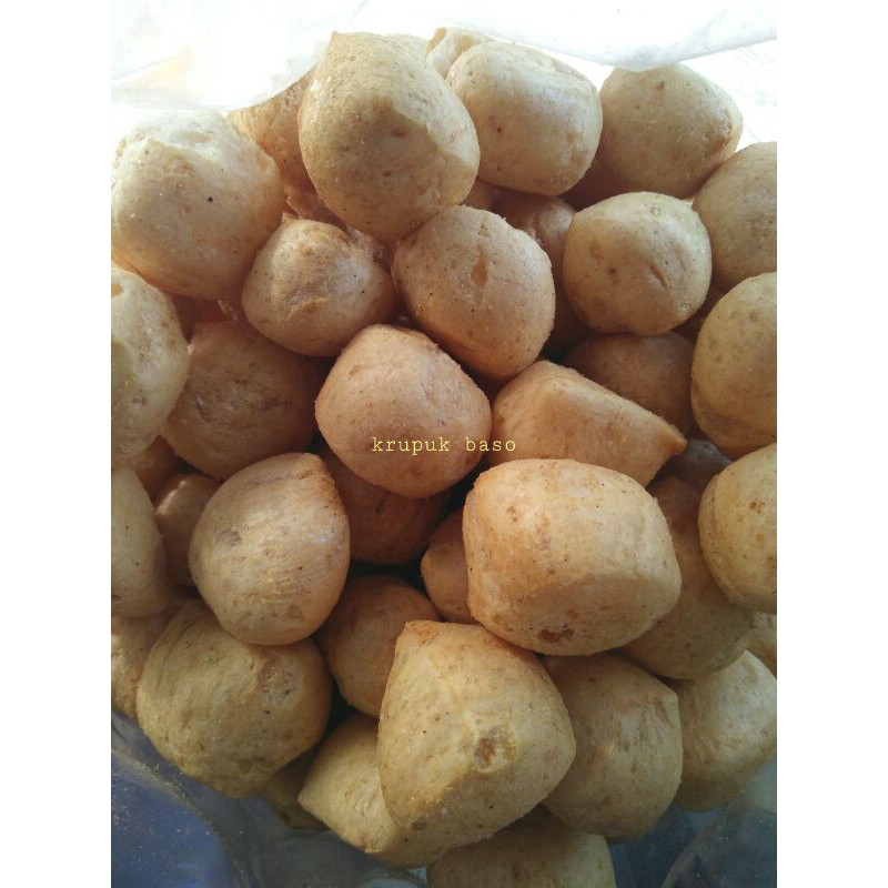 

Krupuk baso ikan 80 gram