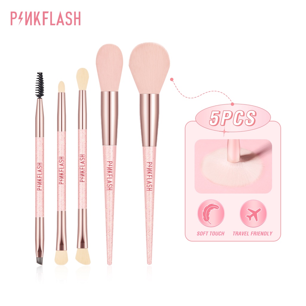 PINKFLASH Makeup Brush Set Fairy Wand Beauty Brush Makeup Tool Multi-use