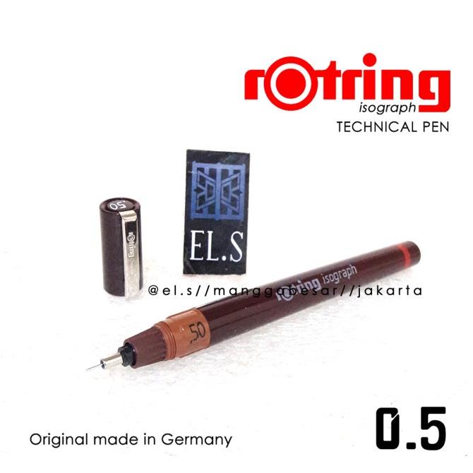 

Rotring Isograph 0.5 Technical Pen ---Terbaru---