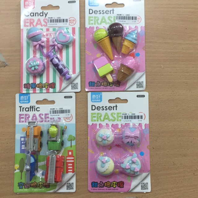 

Penghapus fancy berbagai bentuk lucu