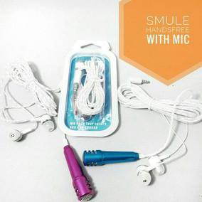 Handsfree / headset / earphone with MIC for smule - rgak