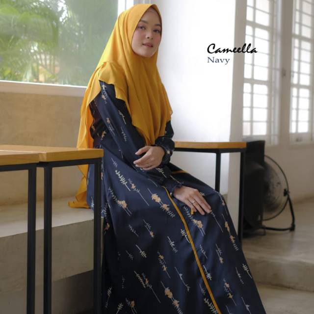 Set gamis camella ori akifa