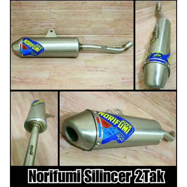 KNALPOT NORIFUMI SILINCER 2 TAK UNTUK 2 TAK