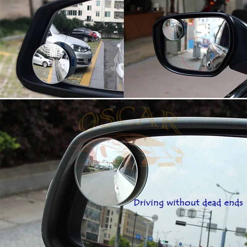 Kaca Spion Cermin Tambahan Blind Spot 360 Mirror 2 In 1 Adjustable