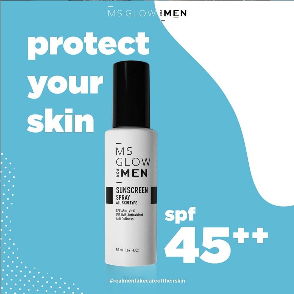 Sunscreen Spray MS Glow For Men
