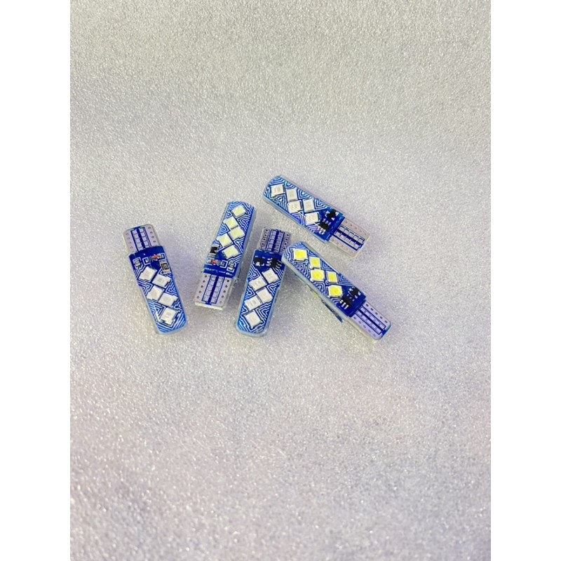 LAMPU SEN SENJA T10 JELLY BATIK 10LED KEDIP 12VOLT dan 24VOLT