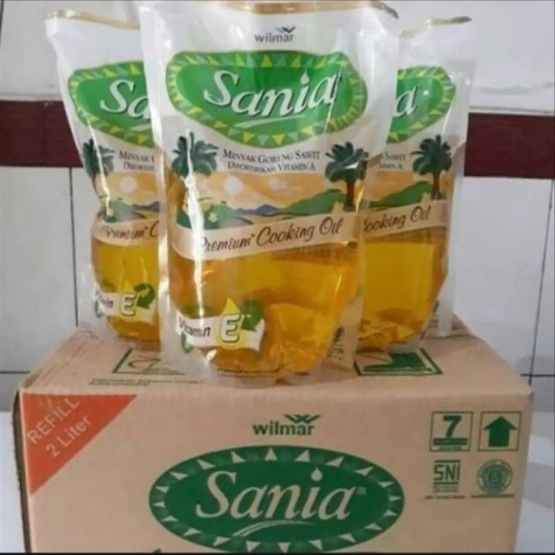 

MINYAK SANIA KARTONAN 6X2LT