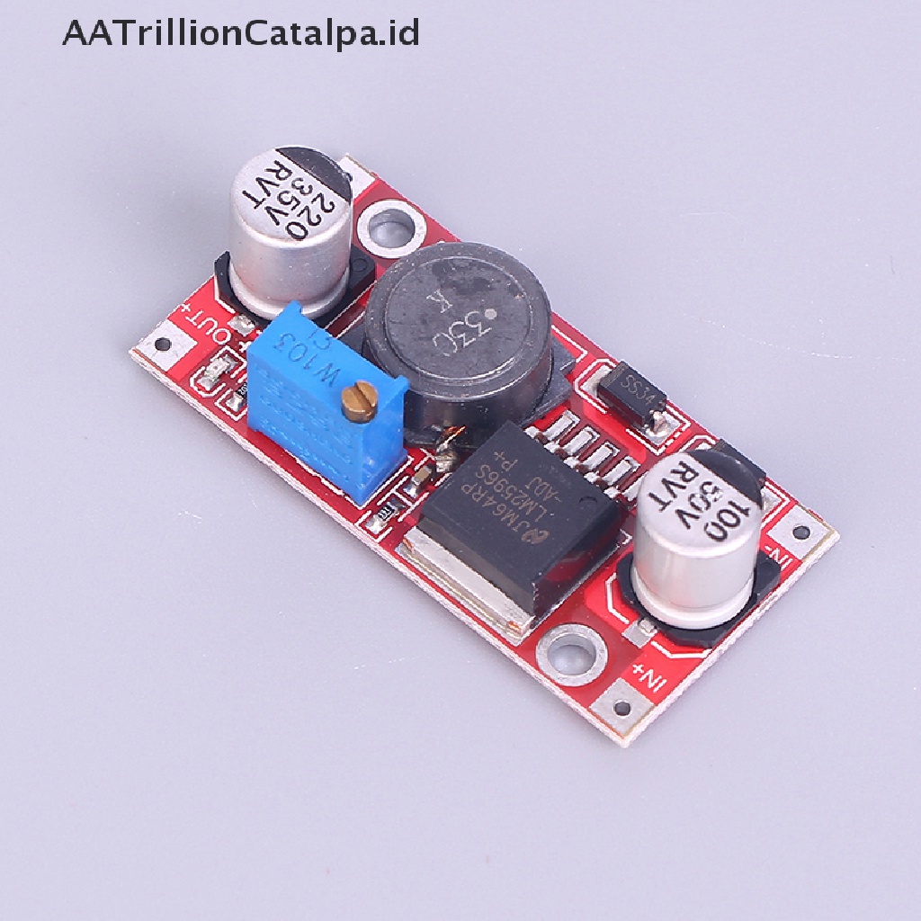 Modul Konverter Tegangan Step Up Down LM2577S LM2596S Power DC-DC