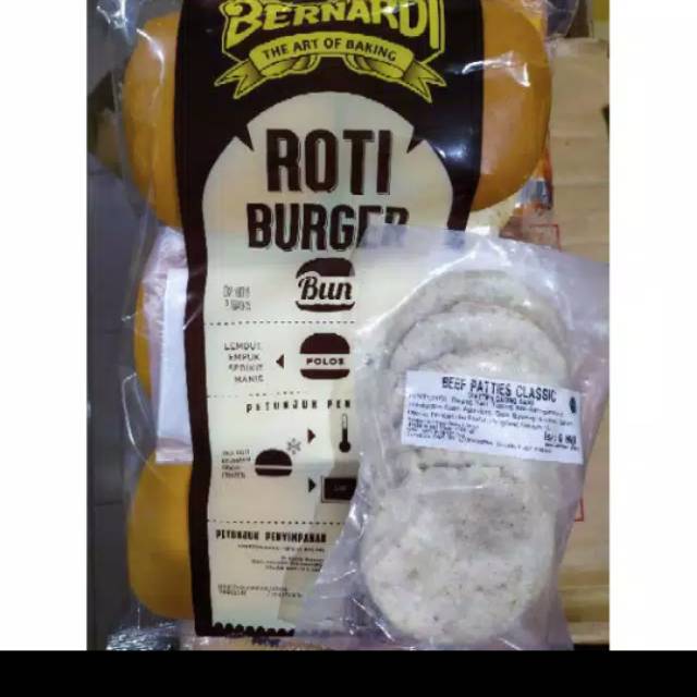 

Paket bernardi burger patties