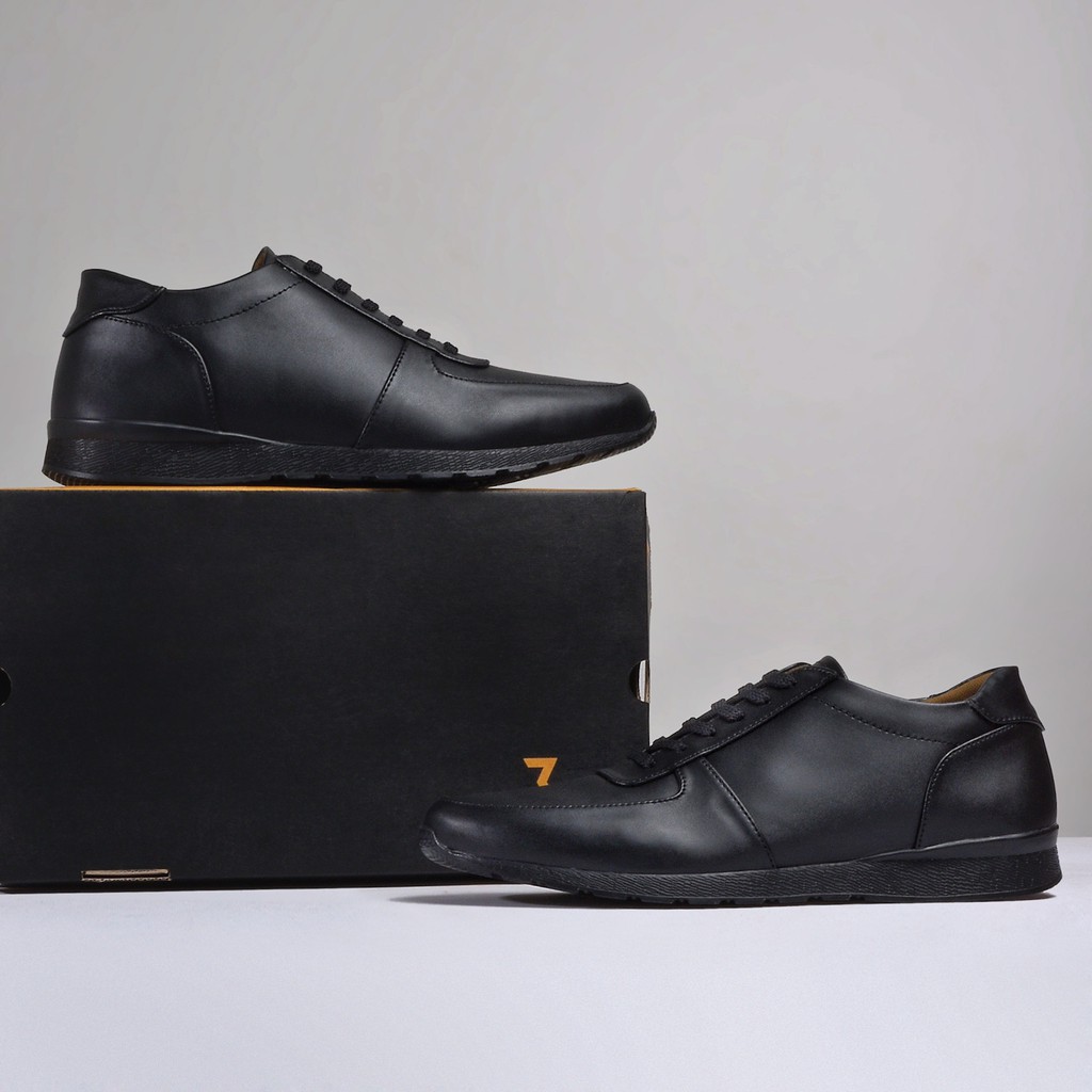 ALLEGRO FULL BLACK |MNM x Reyl| Sepatu Sneakers Pria Casual Shoes ORIGINAL