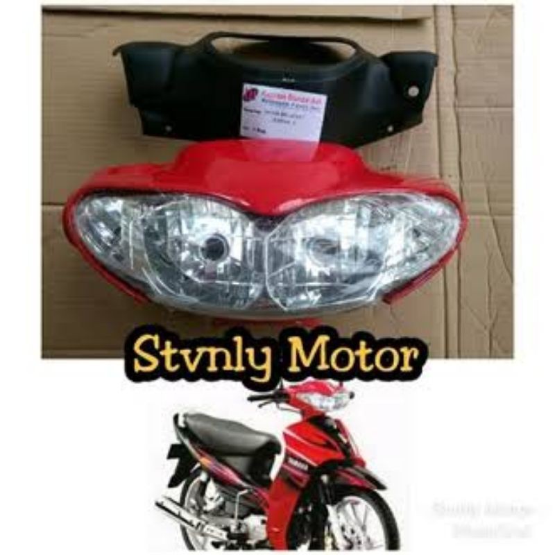 Batok Kepala Jupiter Lama / Batok Depan Belakang Jupiter Z Lama - Merah