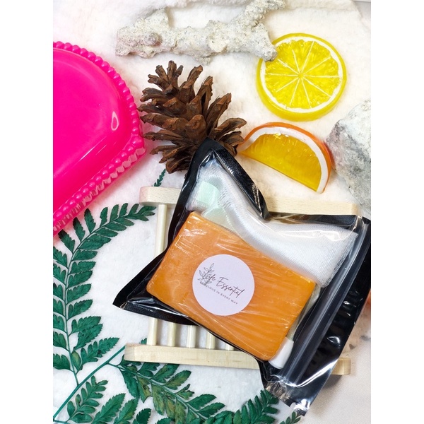 SABUN PEELING / SABUN PENGELUPASAN WAJAH BADAN / SABUN PELICIN PENCERAH KULIT