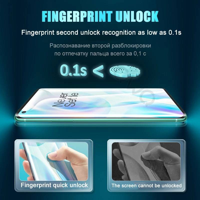 9999D Full Cover Hydrogel film Screen Protector on the For OnePlus 7t / 7 pro / 7 / 7t pro / 6t / 6 / 5t / 5 / 8 / 8 pro / 8t / 9 / 9 pro / 9R Protective film Not Glass