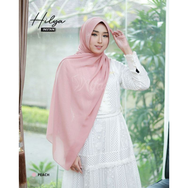 Alfasa Hijab Hilya Pasmina Instan Ceruty Baby Doll