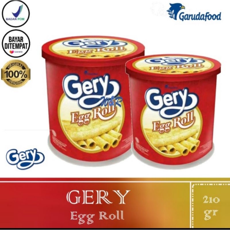 

GERY Egg Roll kalen 210g kue semprong snack lebaran murah