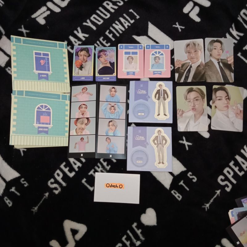 TAKE ALL JK JHOPE BTS Festa D day calender 2021