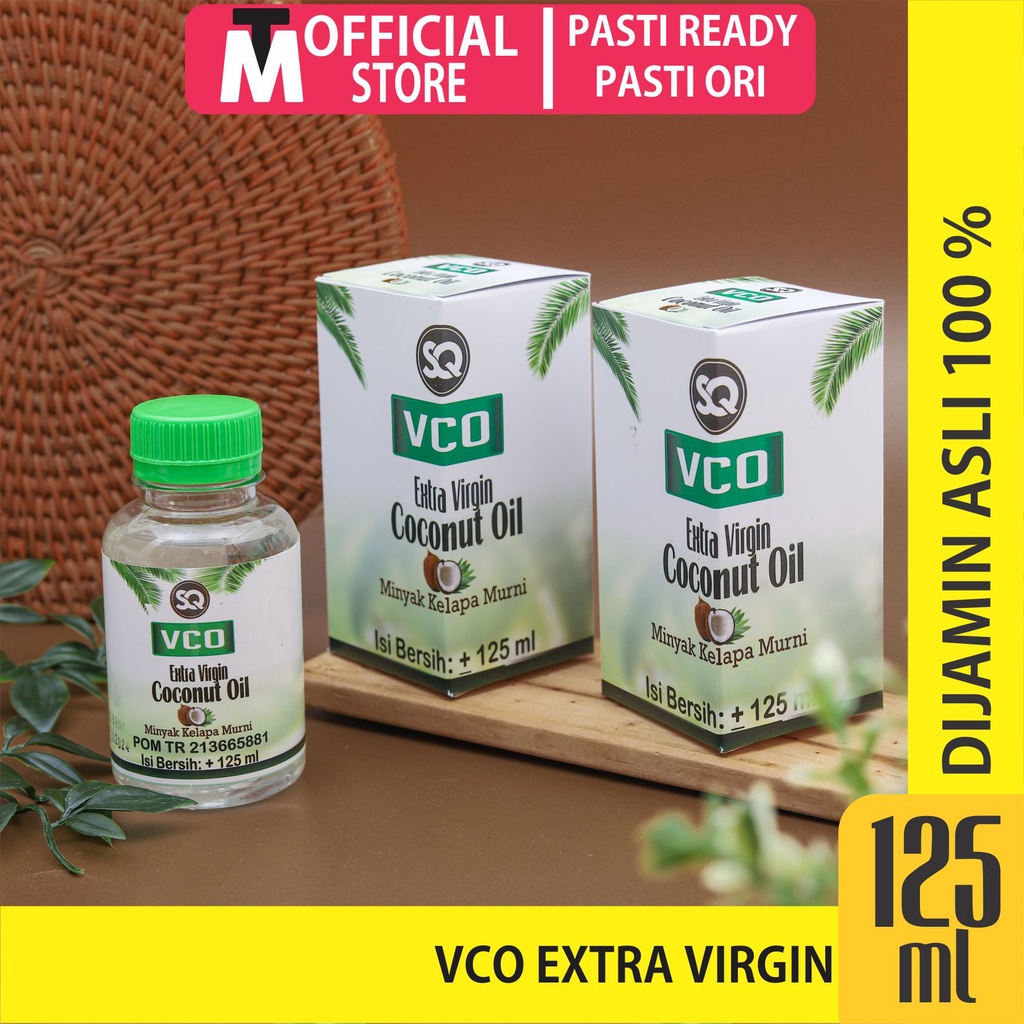 SQ VCO Virgin Coconut Oil 125 ml