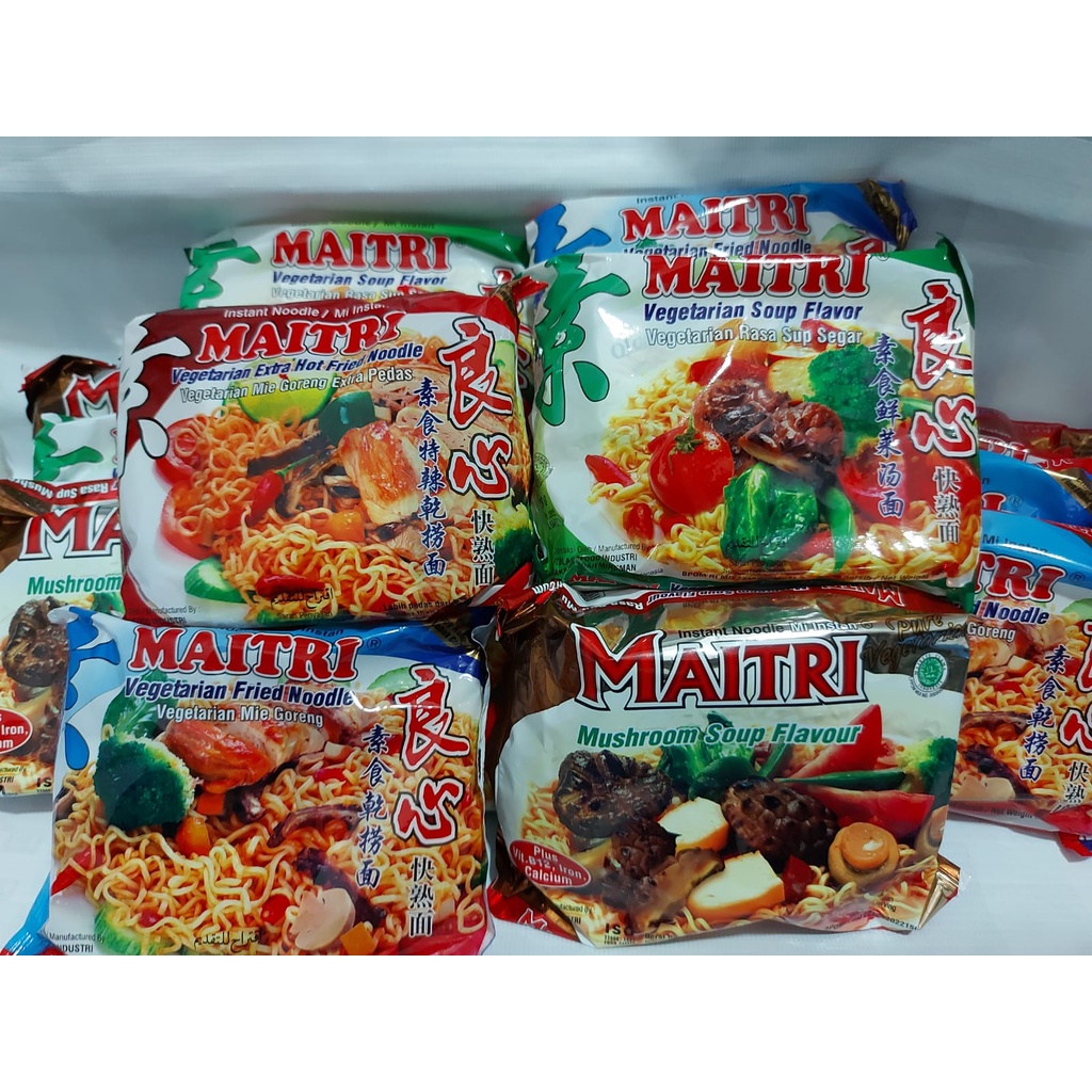 Maitri Mie Instant Vegetarian - eceran